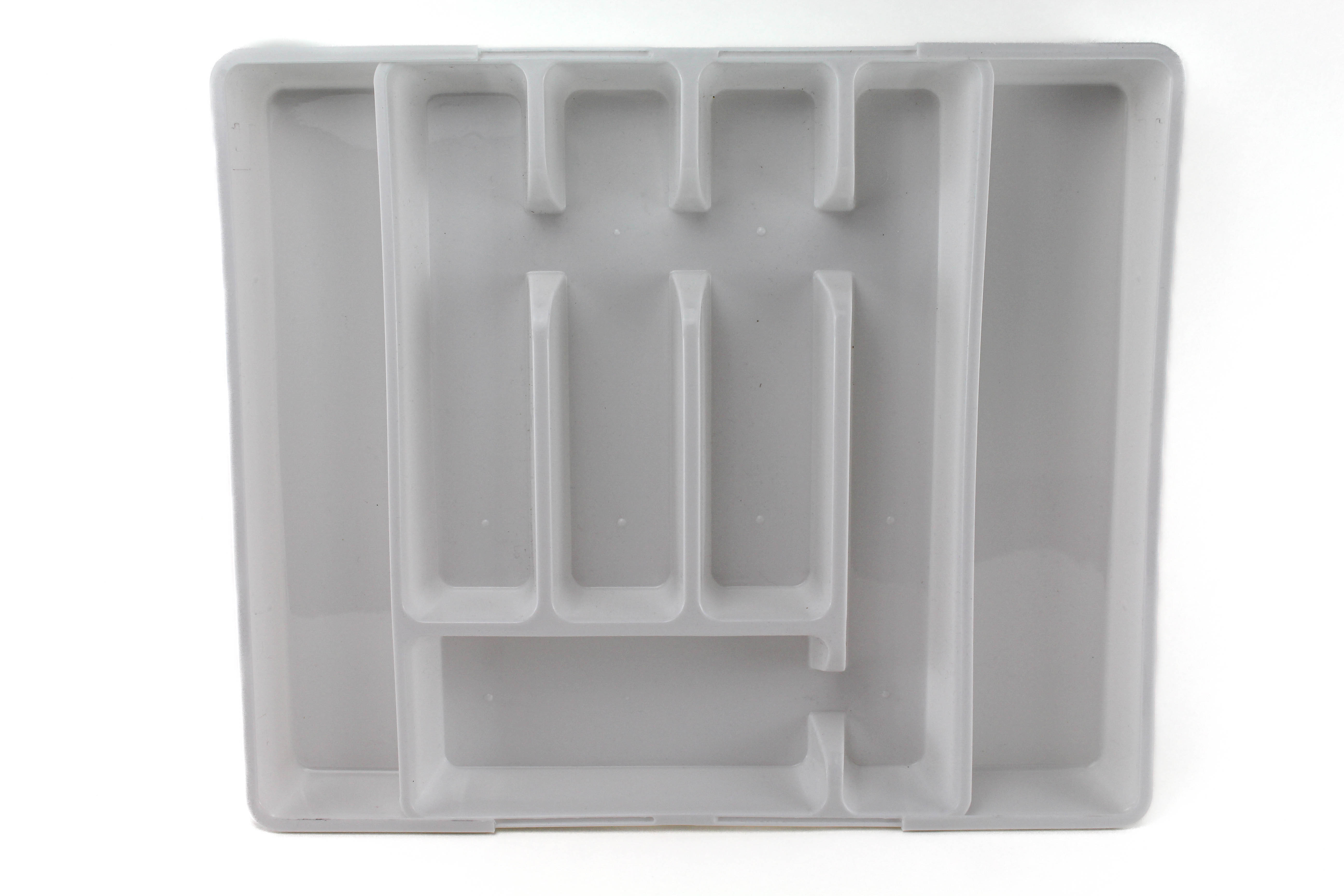 Uitbreidbare Besteklade – Wit